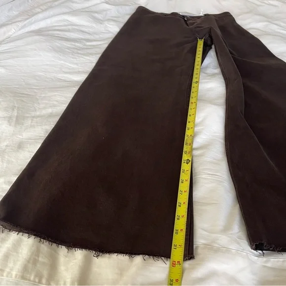 Pistola PENNY HIGH RISE WIDE LEG JEAN MOCHA Cotton 31 - Picture 14 of 16